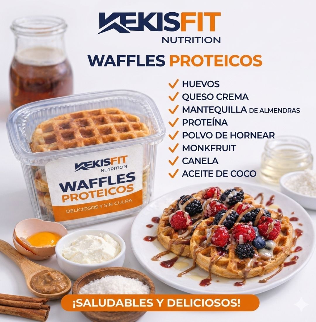 WAFFLES PROTEICOS