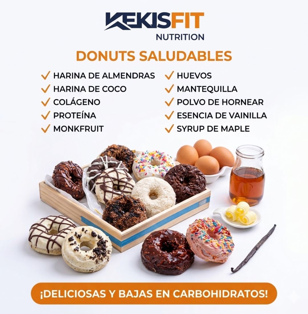 🍩 DONUTS SALUDABLES